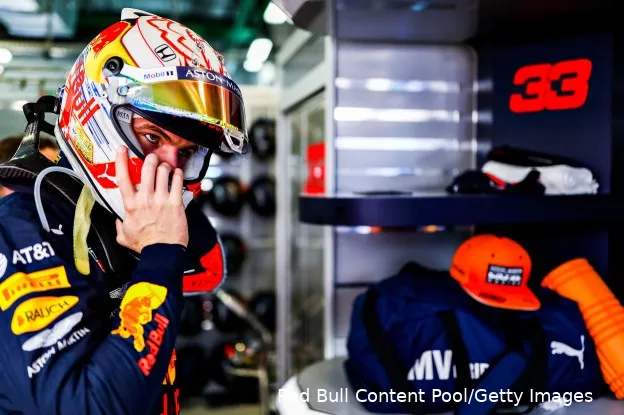 Verstappen boos