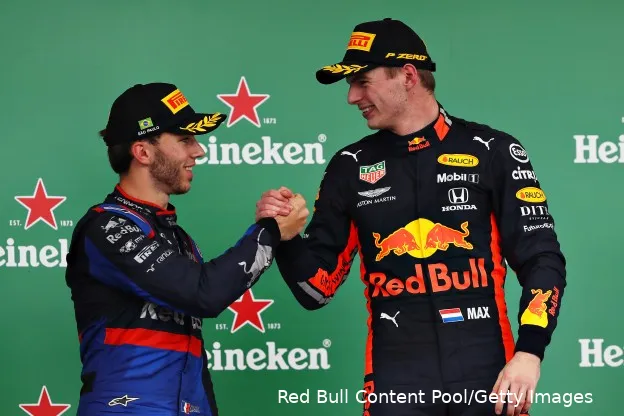 Gasly Verstappen Brazilie2019