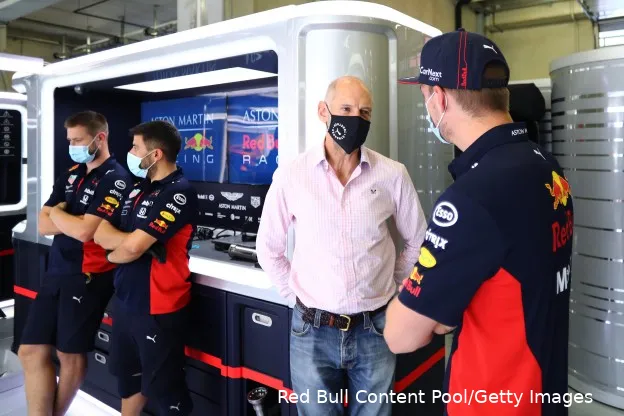 Max Verstappen Adrian Newey Red Bull Racing