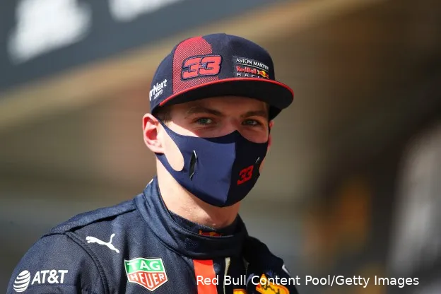 verstappen mondkapje