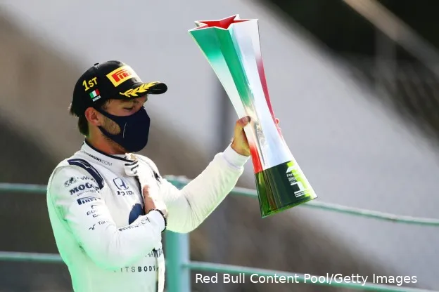 Gasly beker Italië 2020