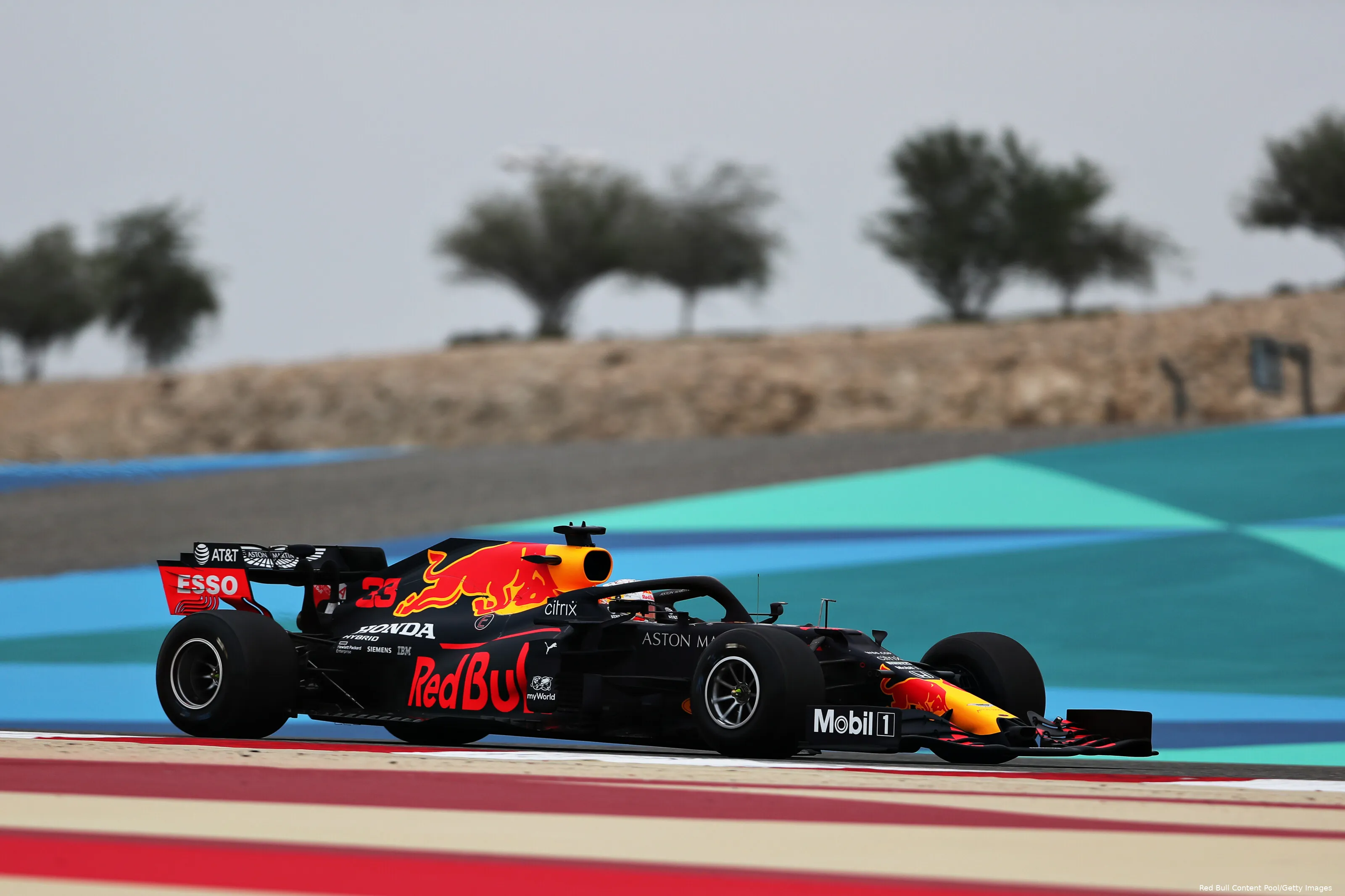 Red Bull Max Verstappen Bahrein VT1