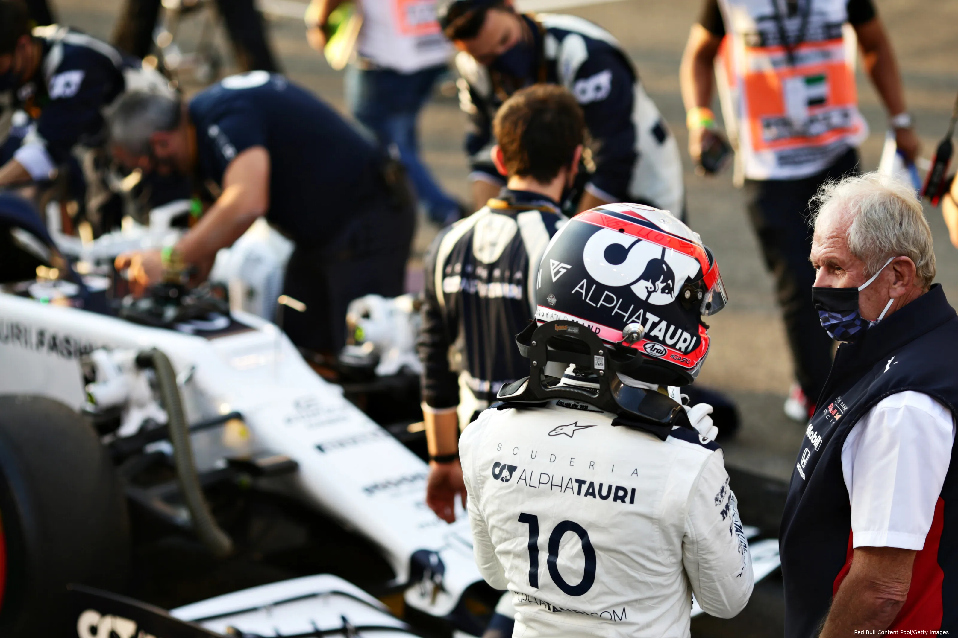 Helmut Marko Pierre Gasly