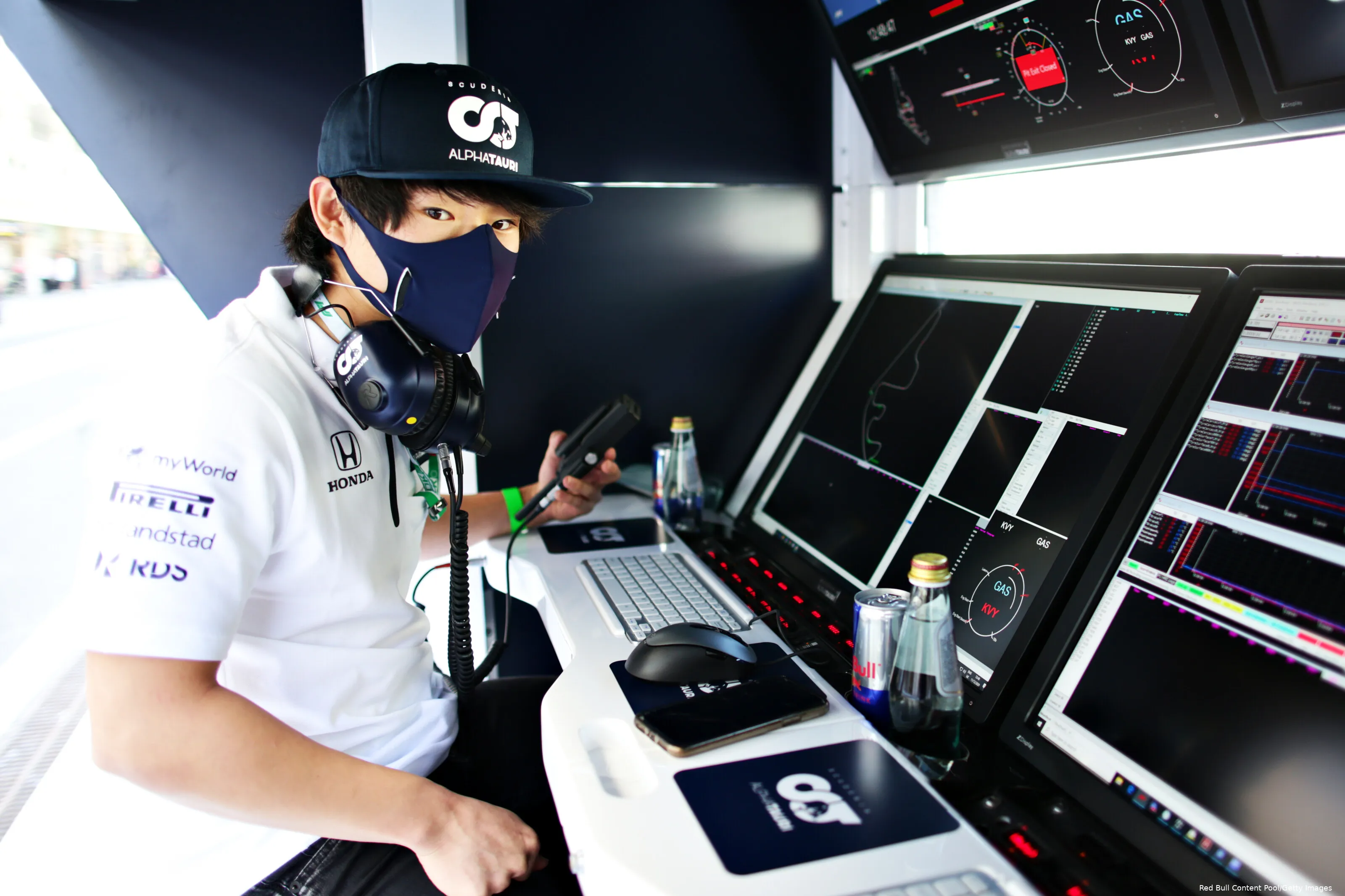 Yuki Tsunoda AlphaTauri Abu Dhabi