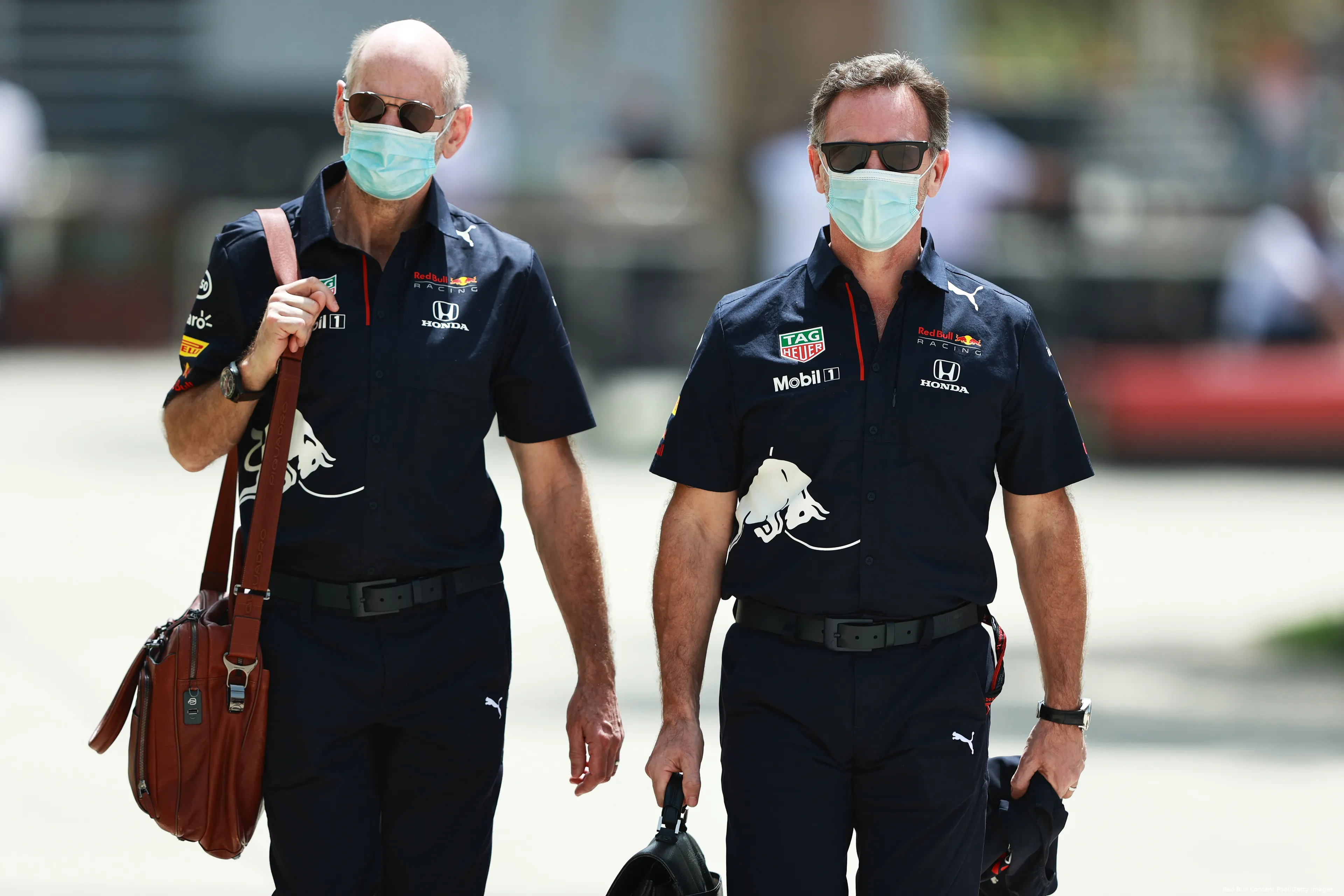 Adrian Newey Christian Horner Red Bull