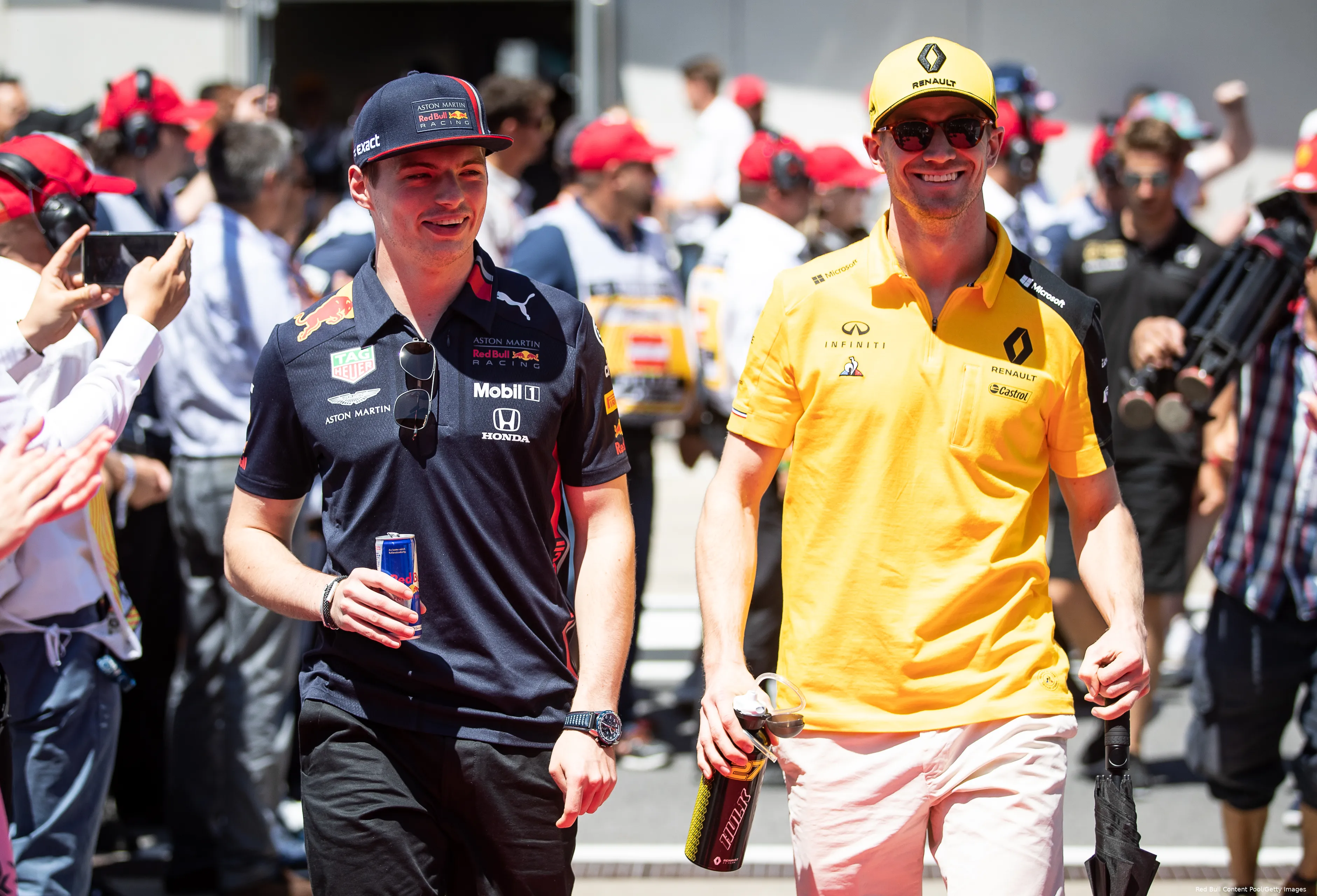 Nico Hulkenberg Max Verstappen