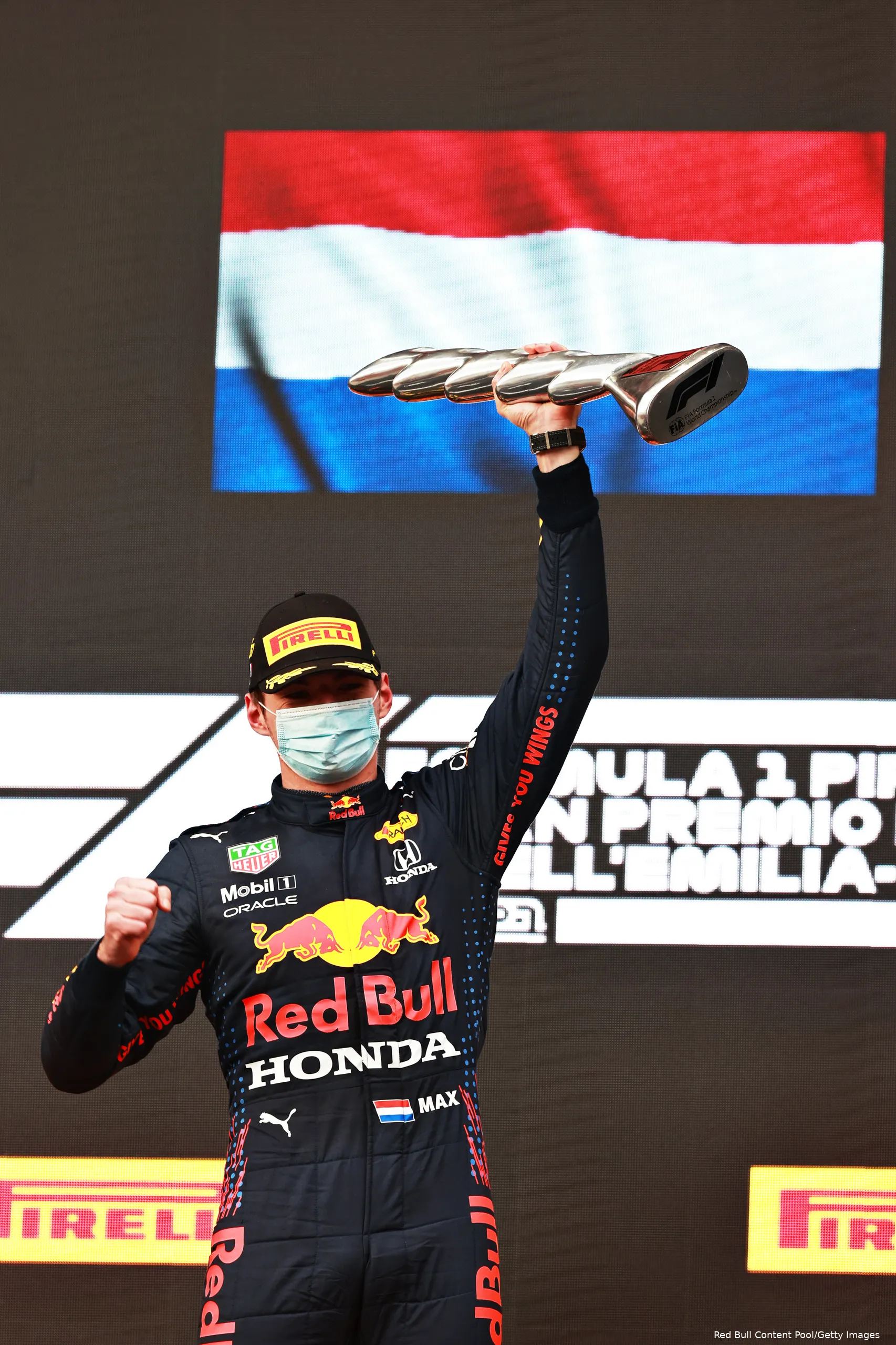 Red Bull Racing Max Verstappen trofee