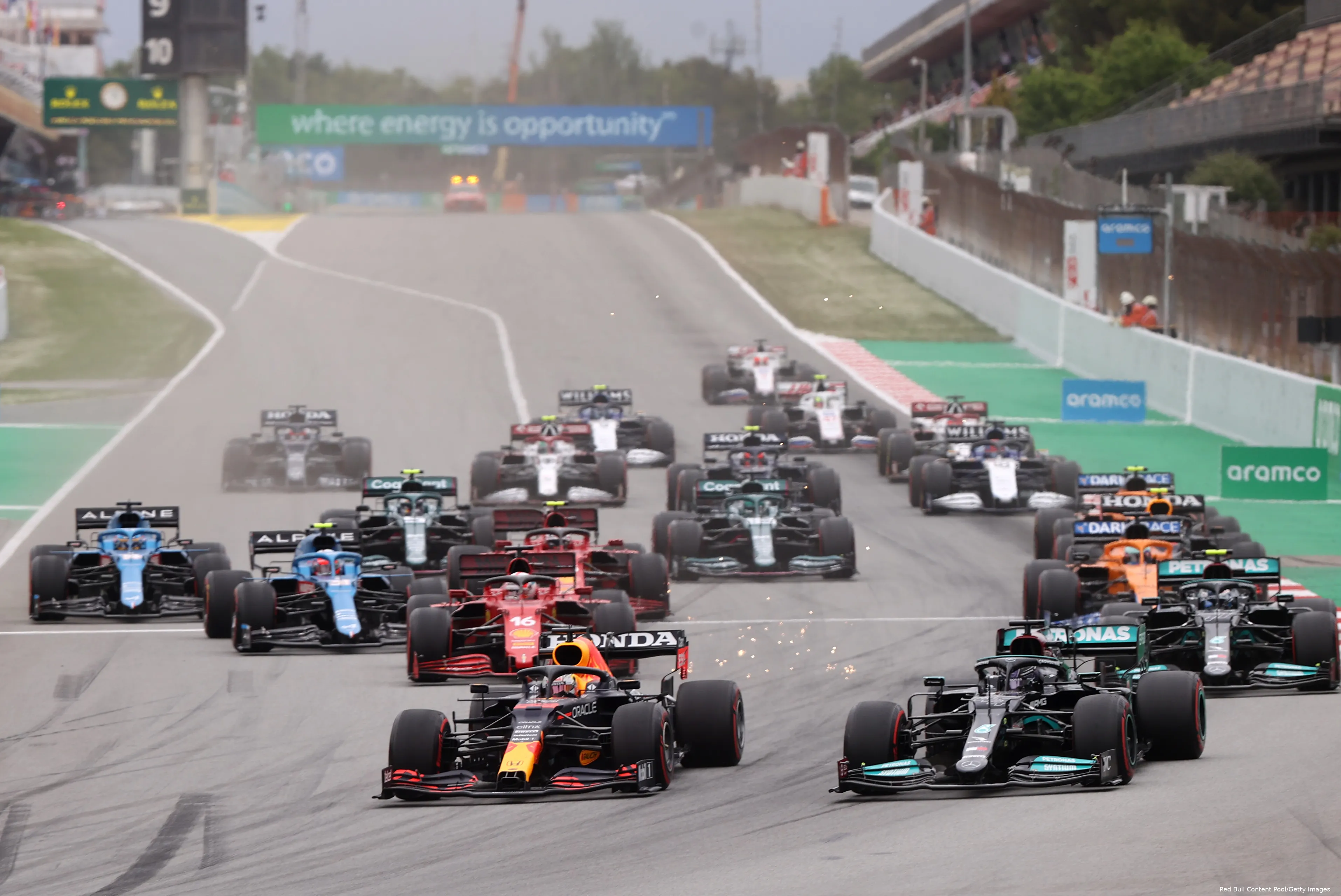 start gp spanje verstappen hamilton