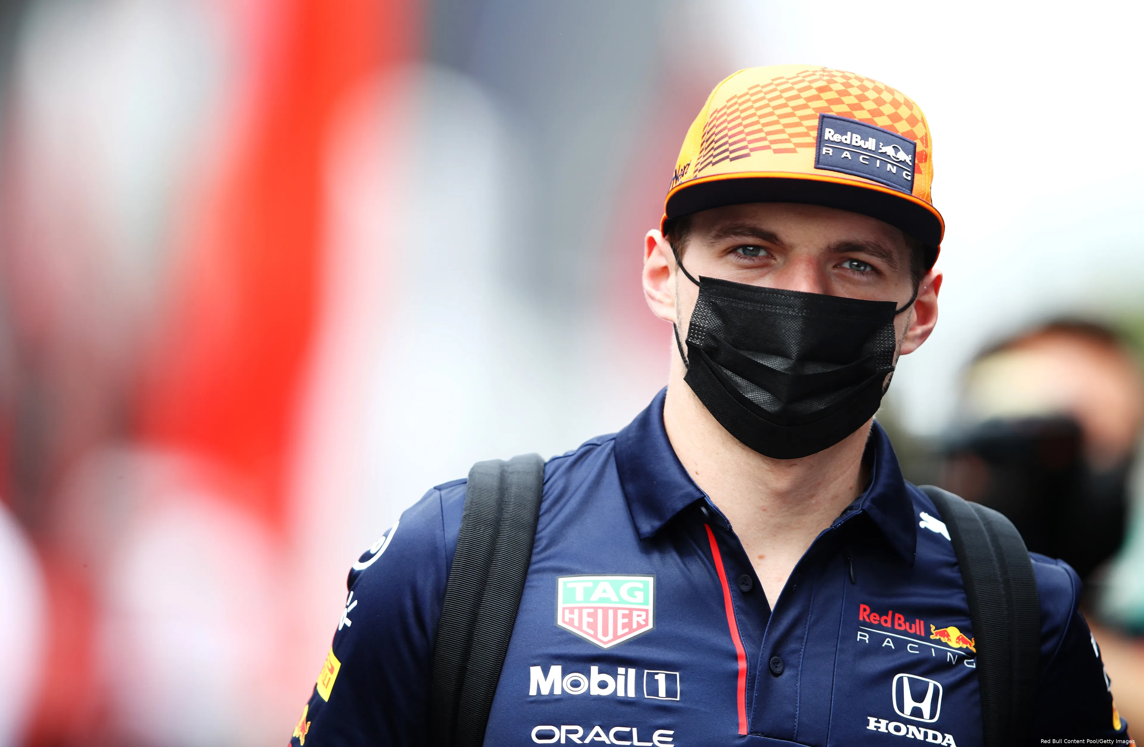 Max Verstappen Frankrijk mondkapje