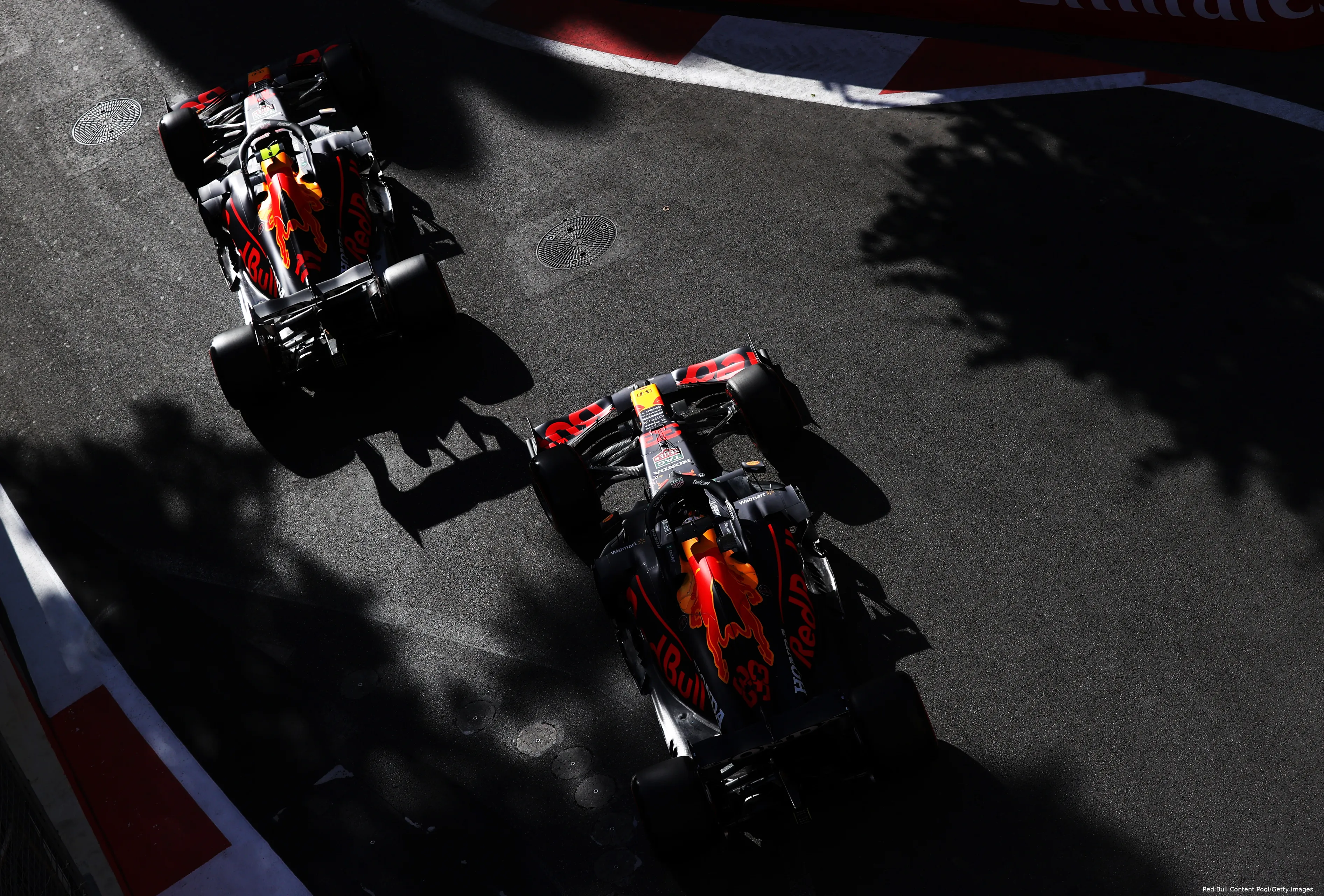 Verstappen Perez kwalificatie Baku