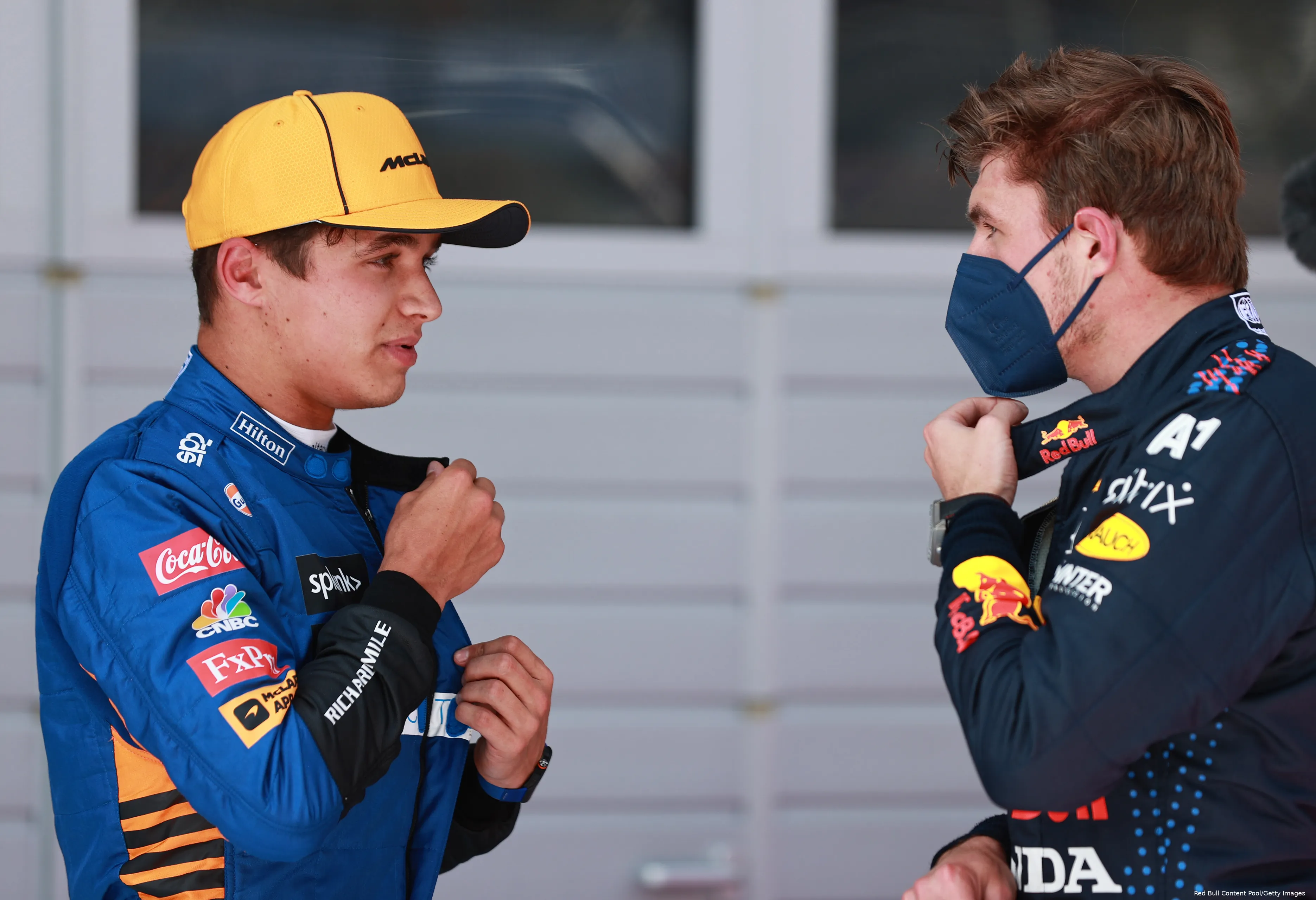 Lando Norris Max Verstappen