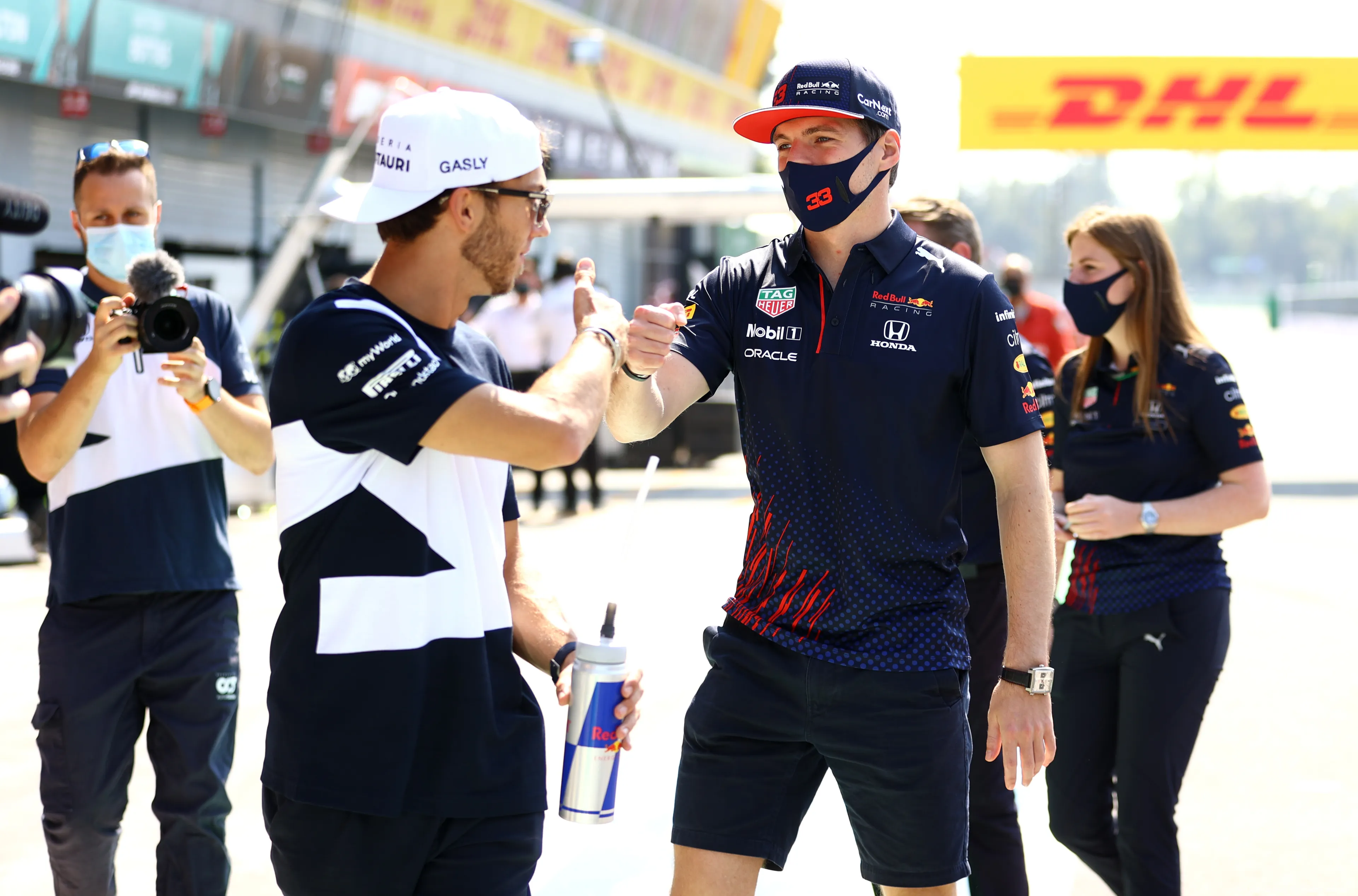 Max Verstappen Pierre Gasly Red Bull AlphaTauri Italië