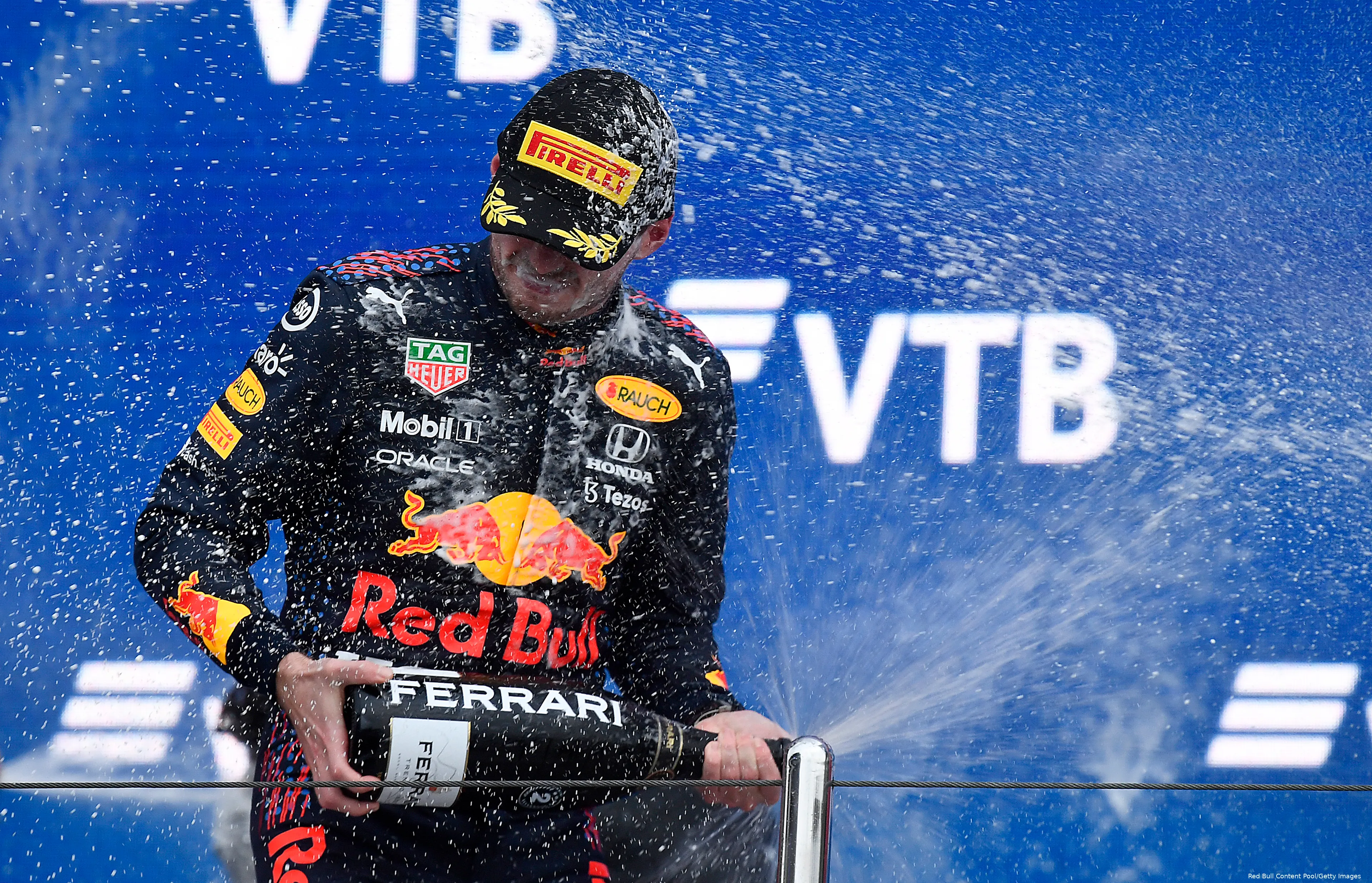 Max Verstappen RB16B Red Bull Rusland