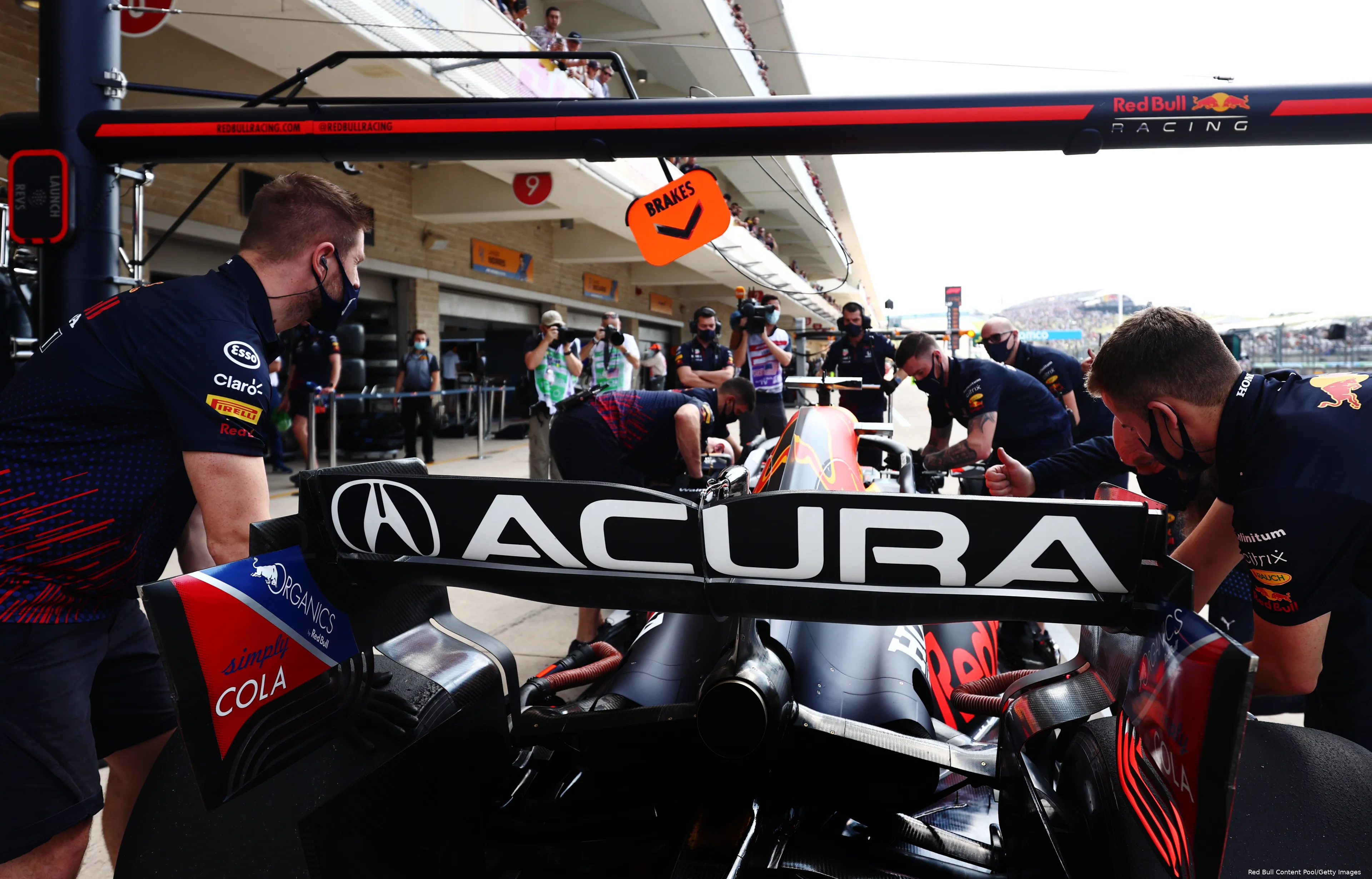 Verstappen monteurs VT1 Amerika 2021