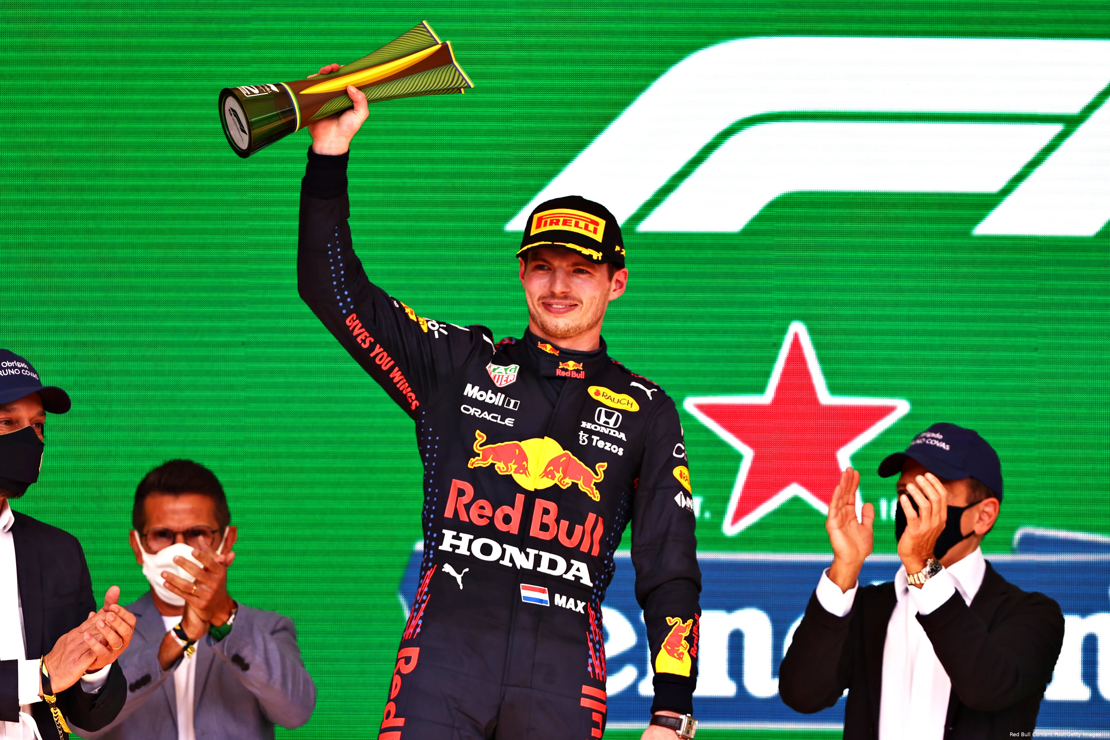 Verstappen beker Brazilië 2021