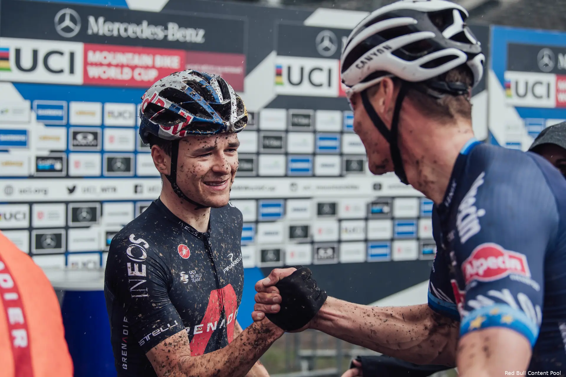 Pidcock Van der Poel Red Bull Content Pool