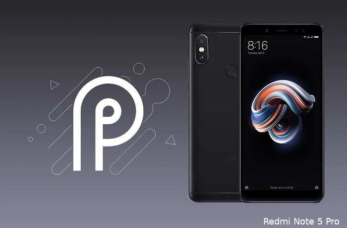 android p 90 os update redmi note 5 pro gsi
