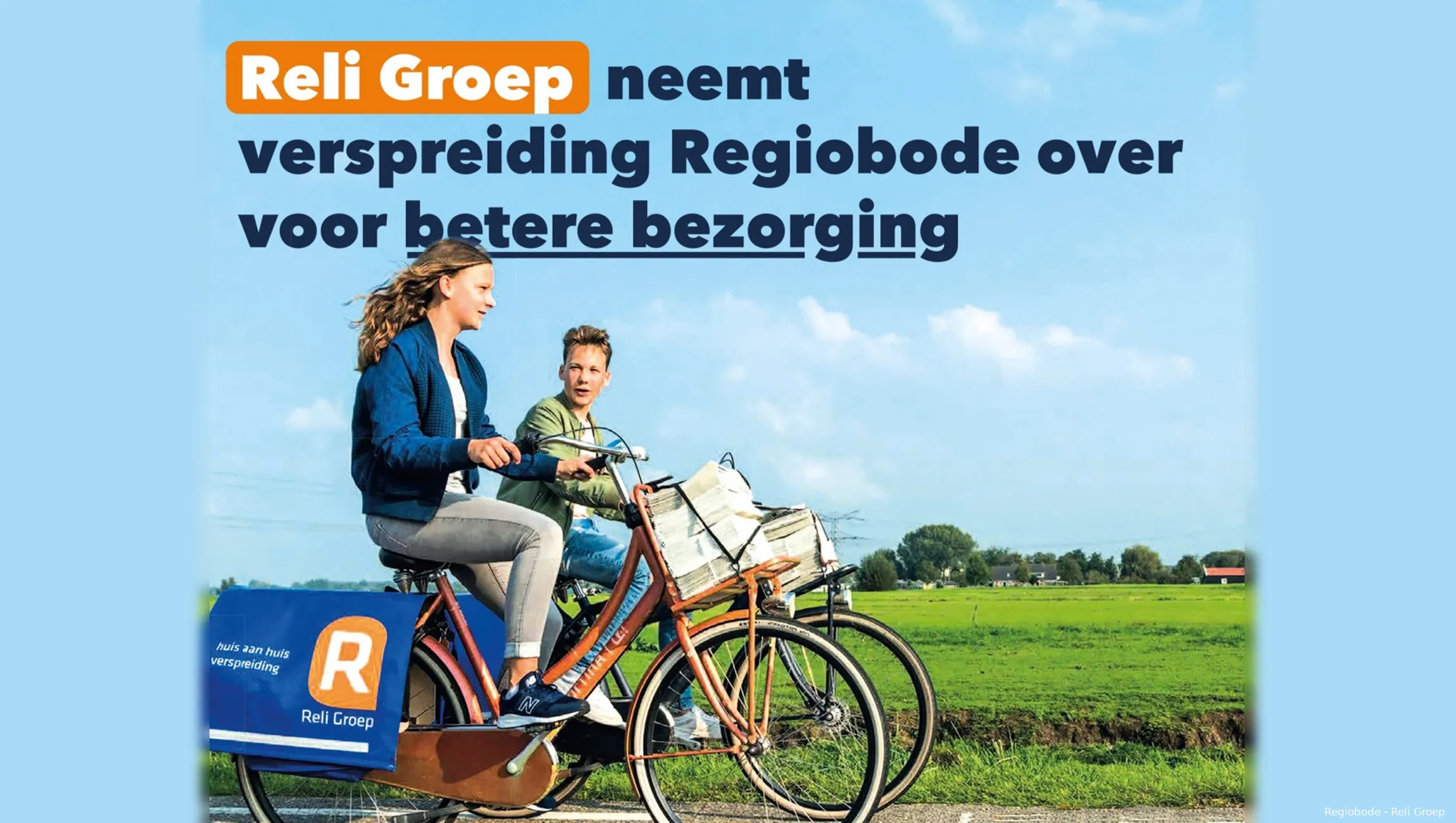 regiobode kiest voor een nieuwe bezorger de reli groep