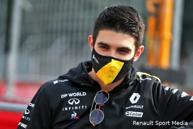Esteban Ocon Renault Imola 2