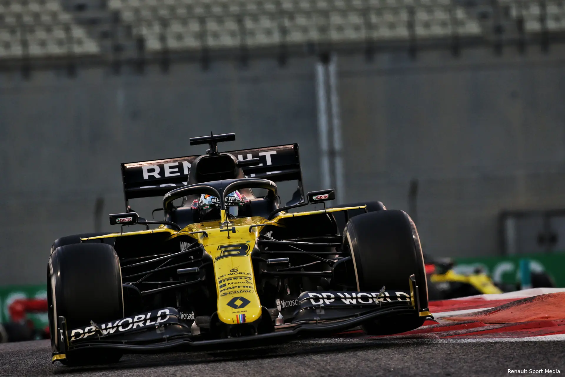 Daniel Ricciardo Renault Abu Dhabi 2