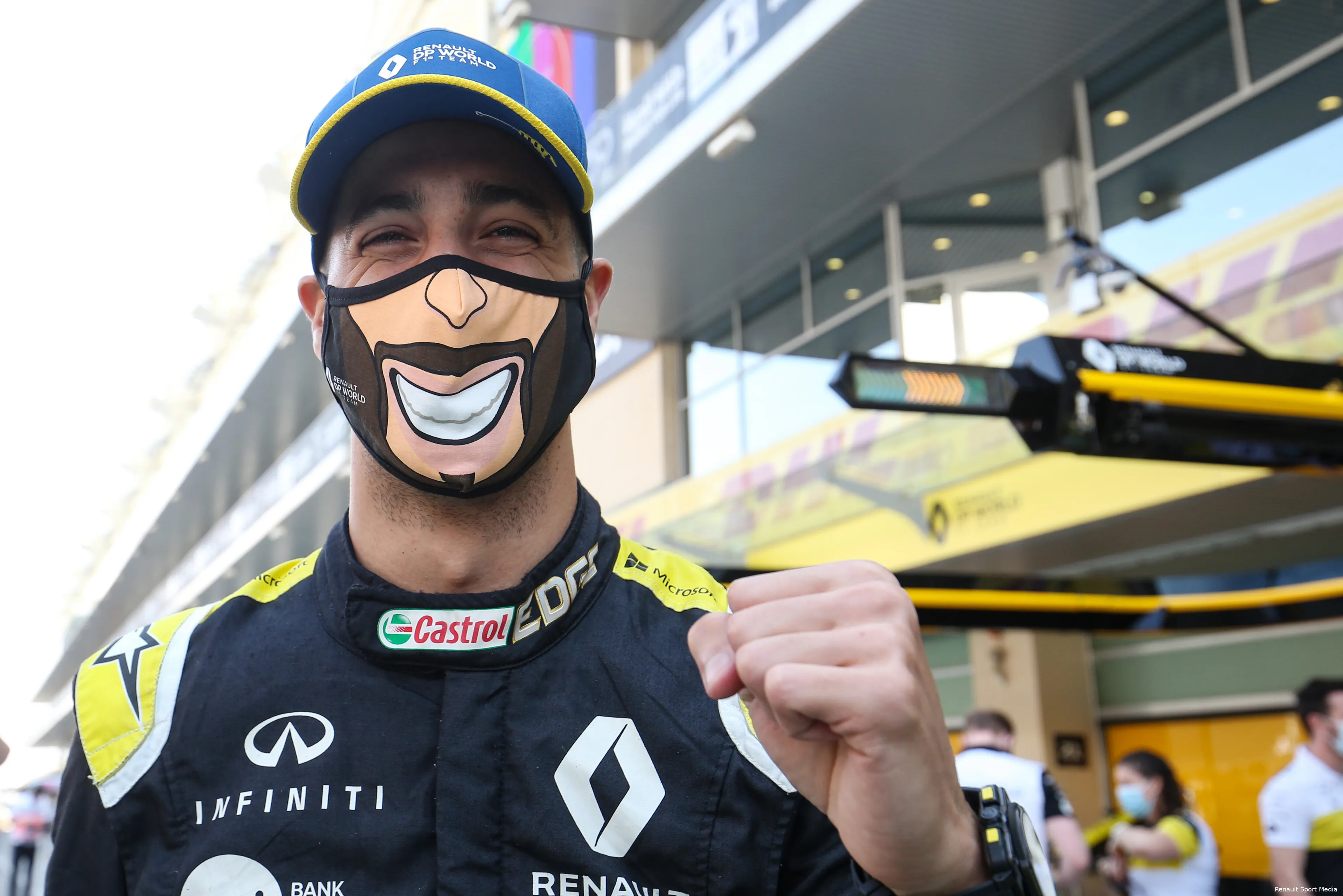 Daniel Ricciardo Renault Abu Dhabi