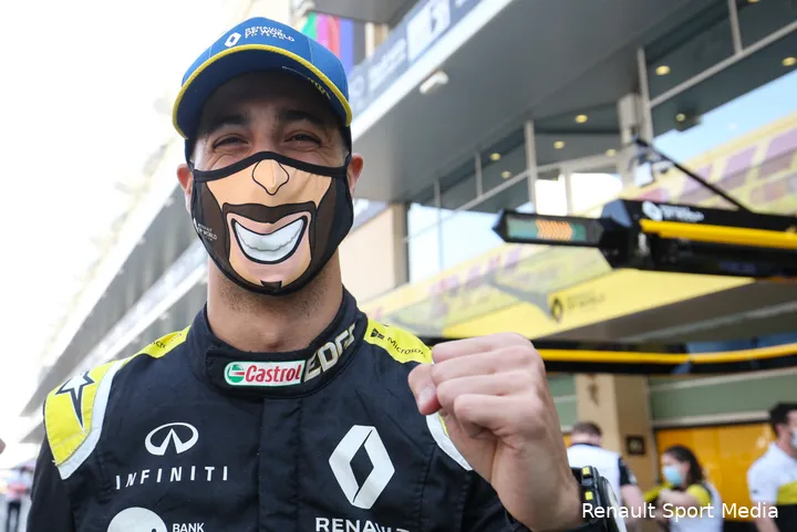 Na zijn vertrek bij Red Bull belandde Ricciardo voor heel veel poen bij Renault.