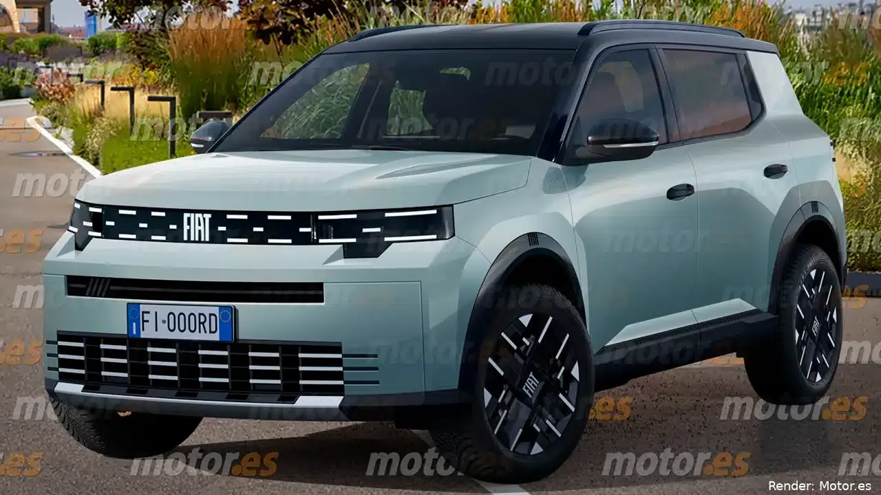 fiat pandissima render