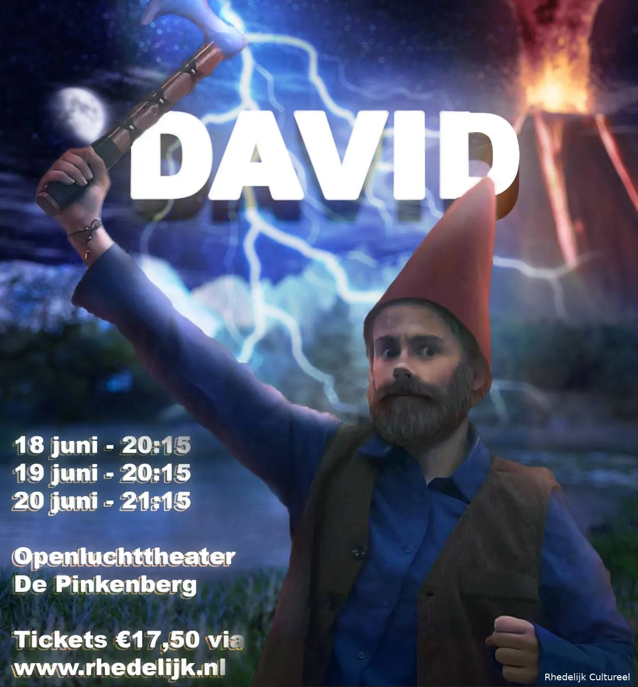 Rhedelijk Cultureel: Muzikale voorstelling ‘David’