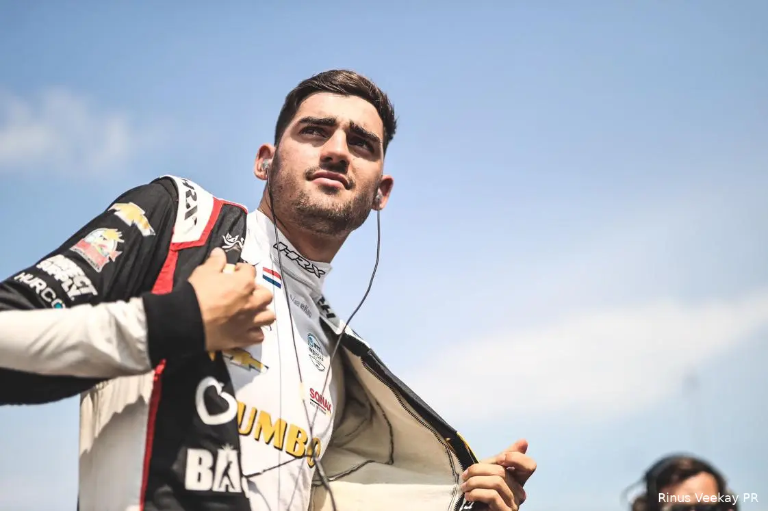Rinus Veekay Indycar kalmthout