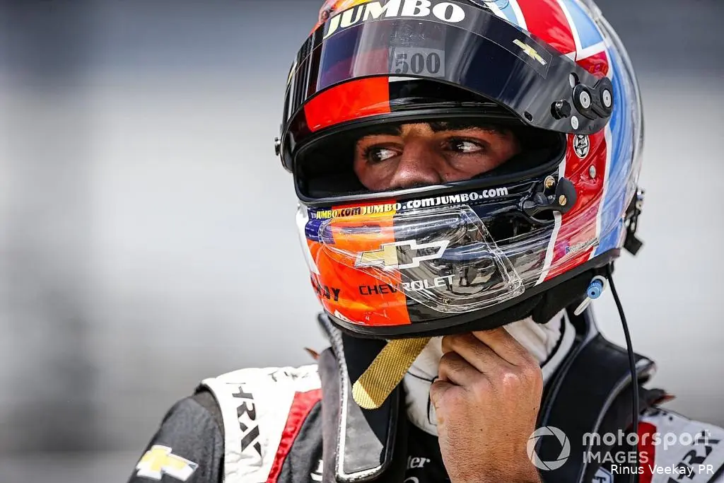 rinus veekay indycar kalmthout