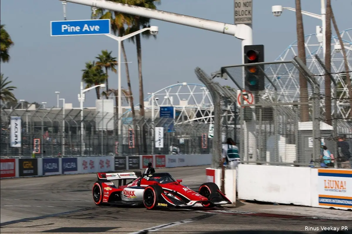 rinus veekay long beach indycar 2021