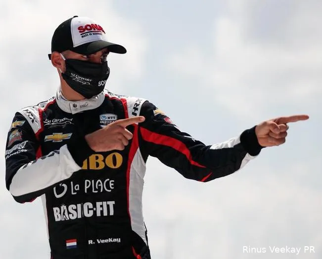 Rinus Veekay Indycar kalmthout