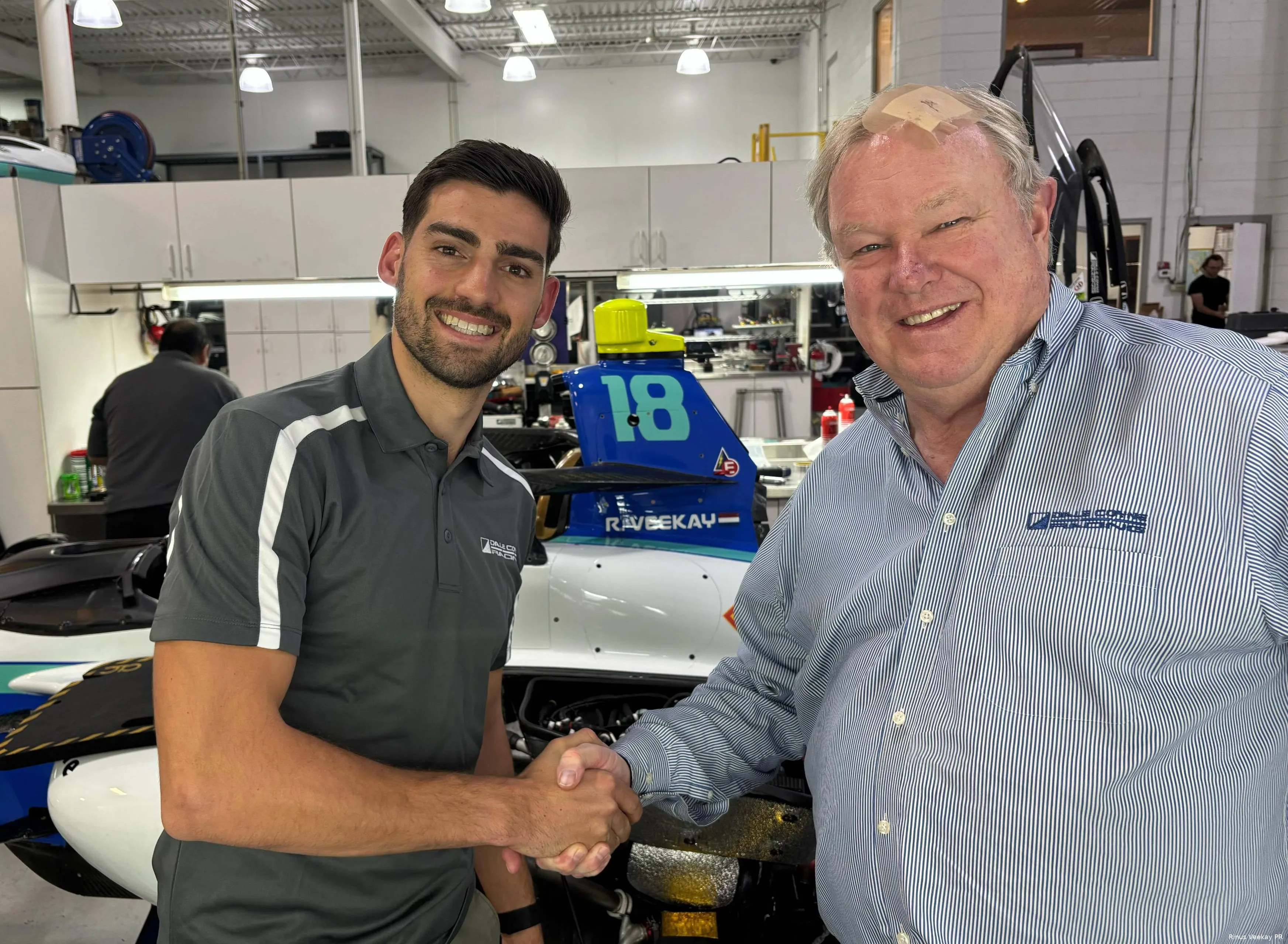 rinus veekay indycar dale coyne racing 2