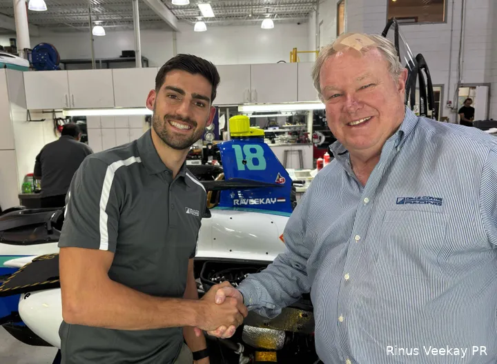 rinus veekay indycar dale coyne racing 2