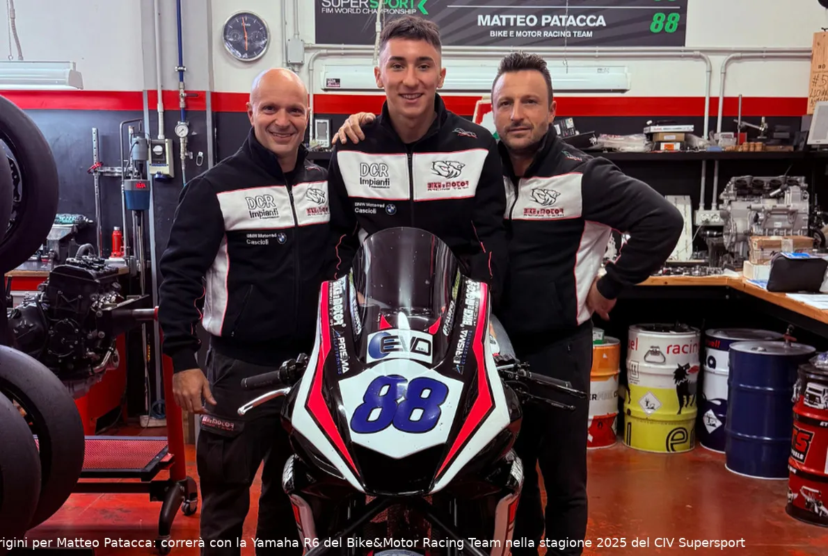 matteo patacca 2025 bike e motor risultato