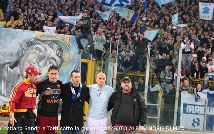 totti rocchi sandri curva