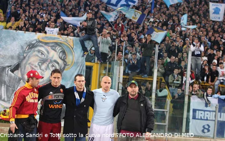 totti rocchi sandri curva