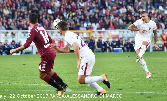 kolarov punizione torino roma