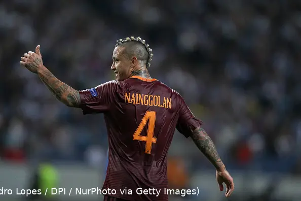 nainggolan spalle