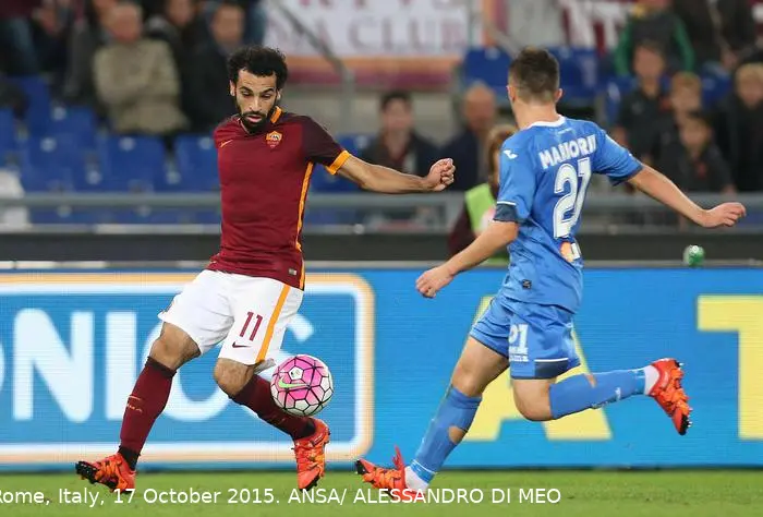 salah azione roma empoli