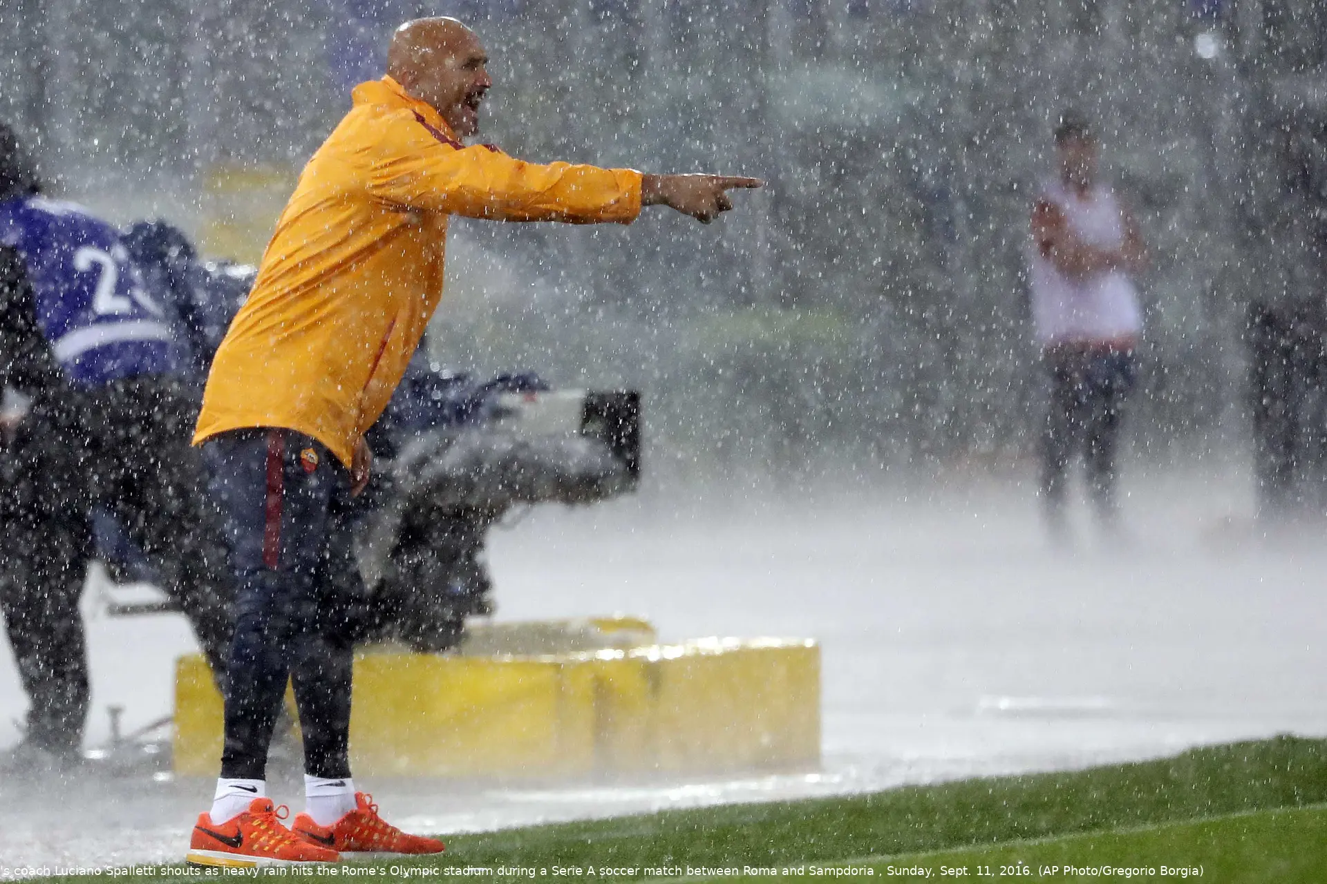 spalletti maltempo roma samp