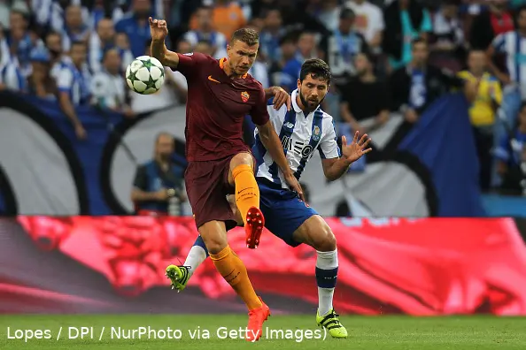 dzeko porto roma 2