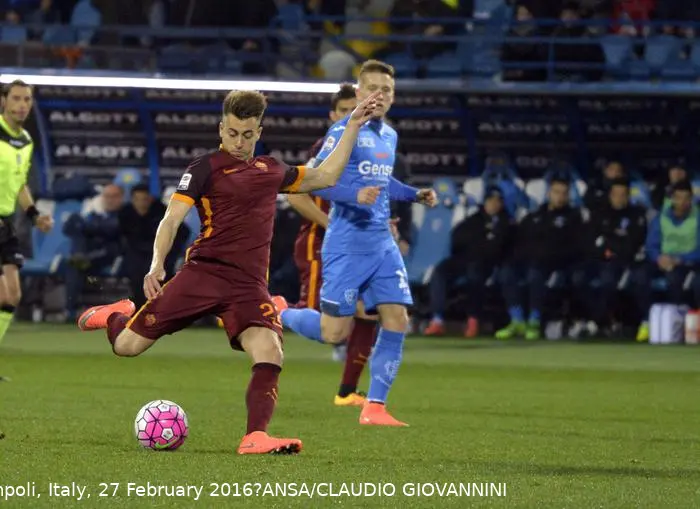 el shaarawy calcia ok empoli roma