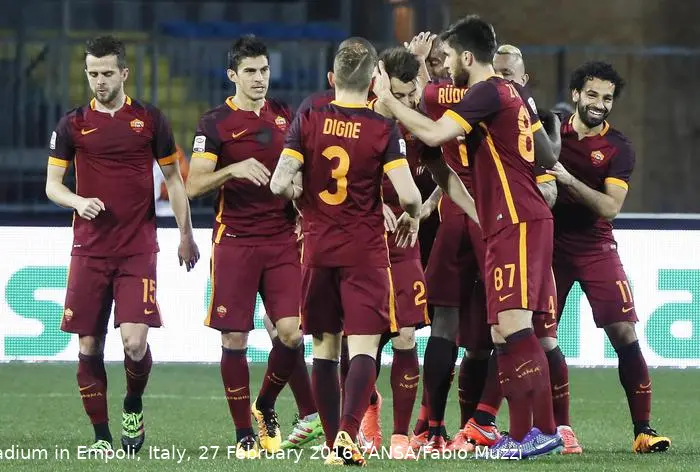 gruppo esulta 3 empoli roma