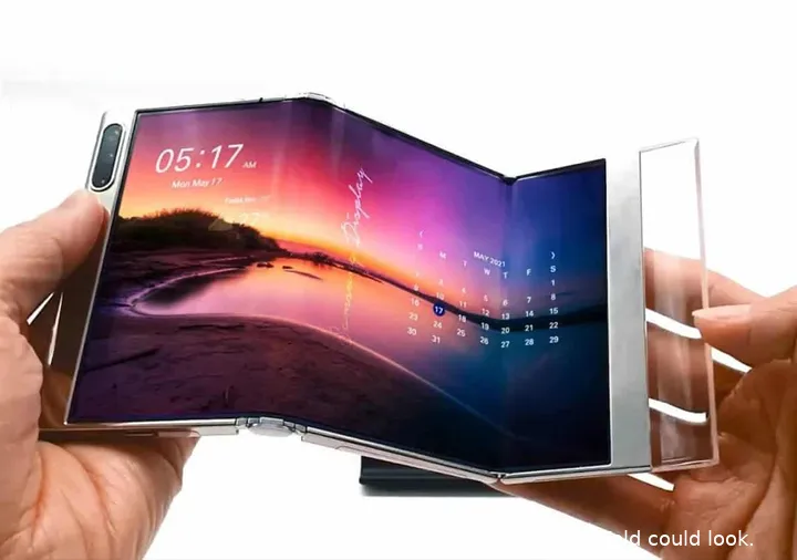 samsung s foldable smartphone pr