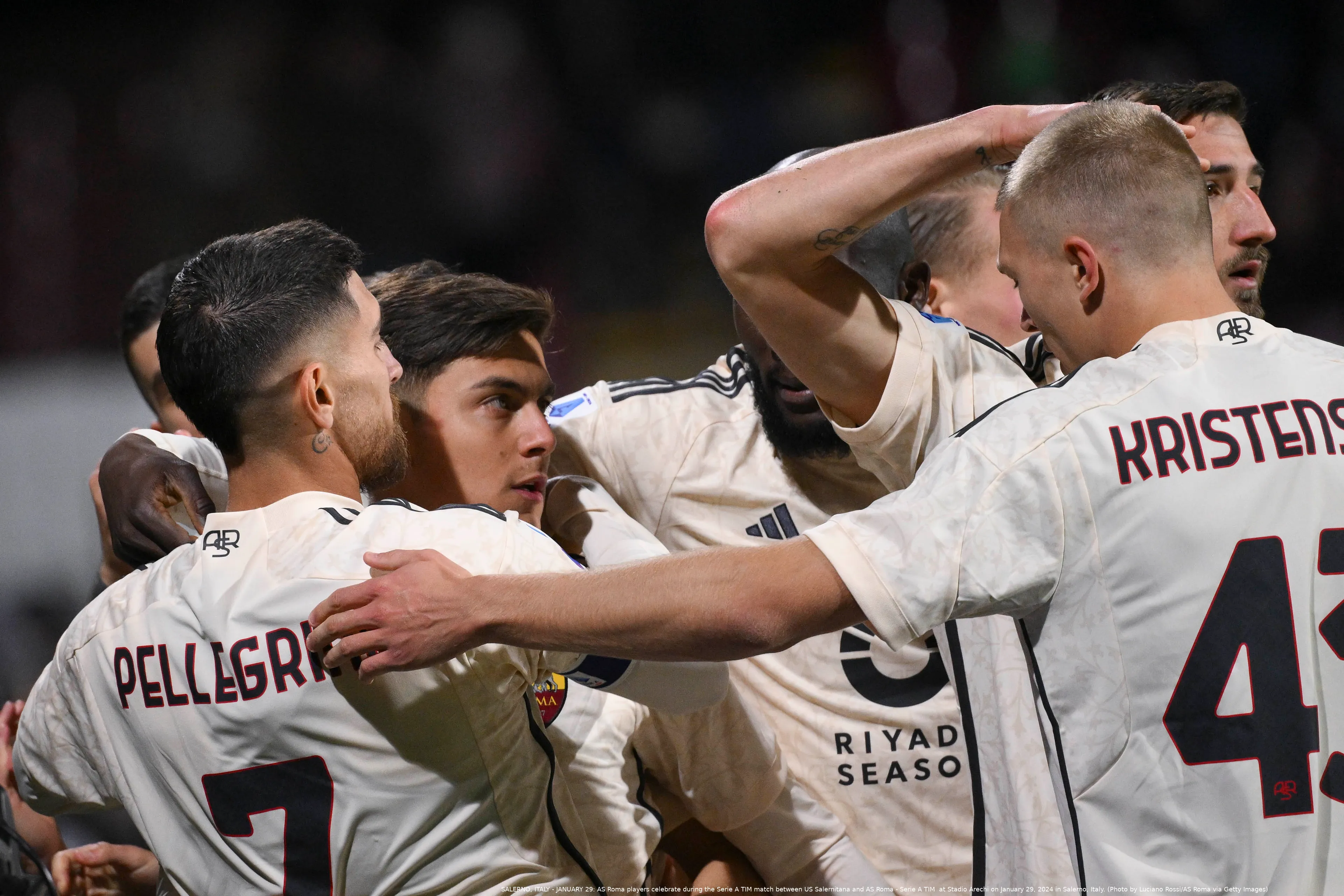 salernitana roma esultanza