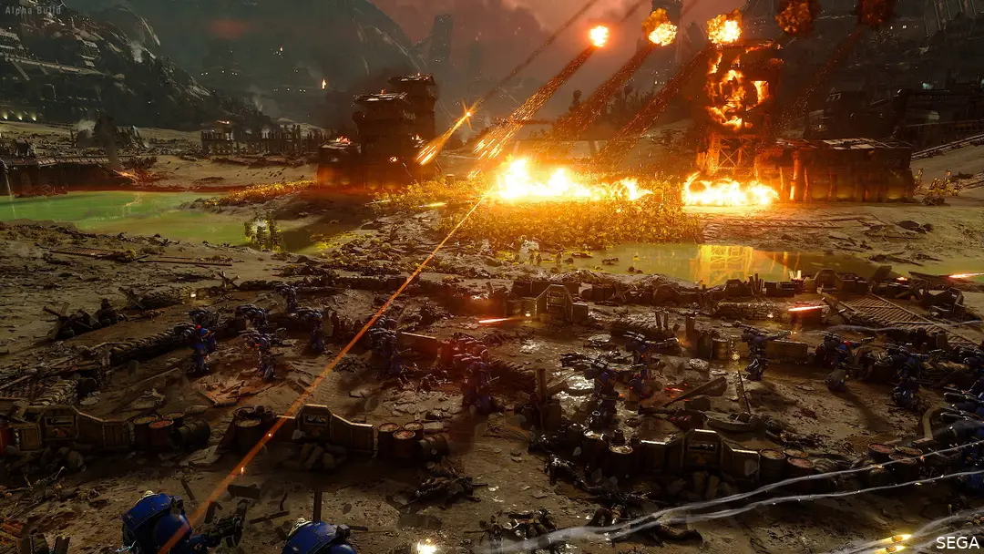 Total War Warhammer 40k bombardement