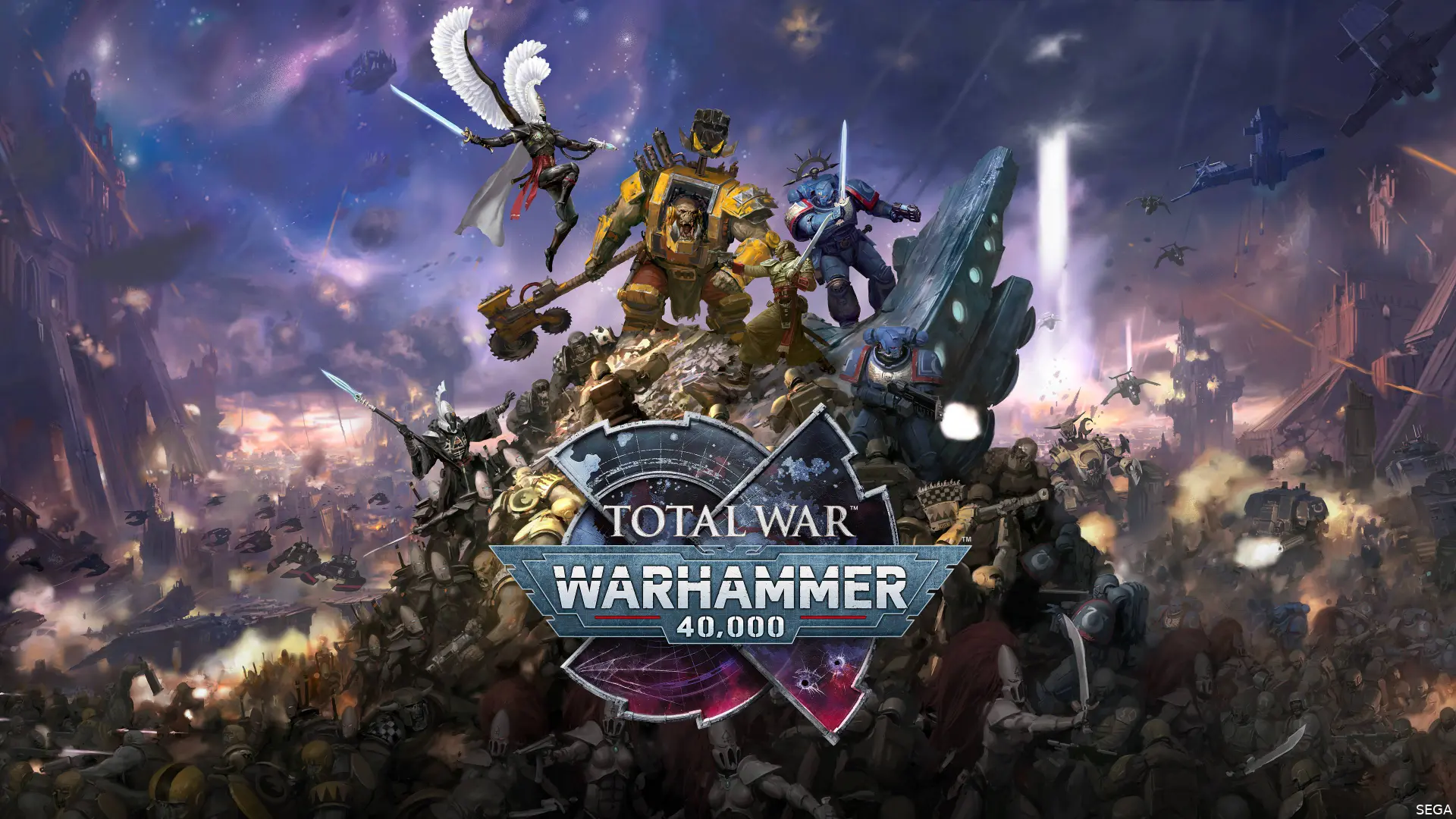Total War Warhammer 40k key art