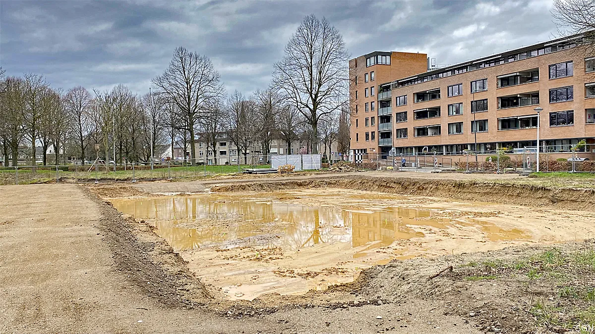 bouwterrein nieuwe brandweerkazerne sittard