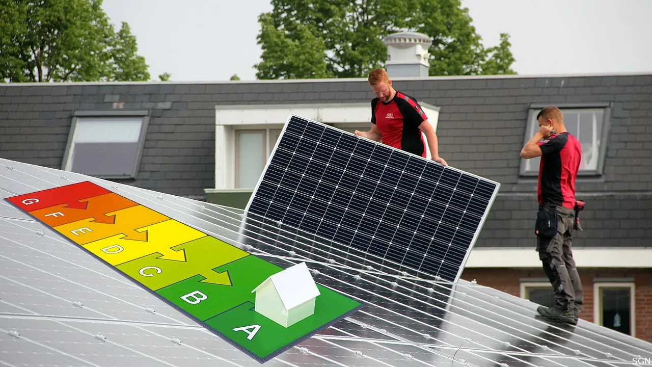 energielabel duurzaamheid zonnepanelen